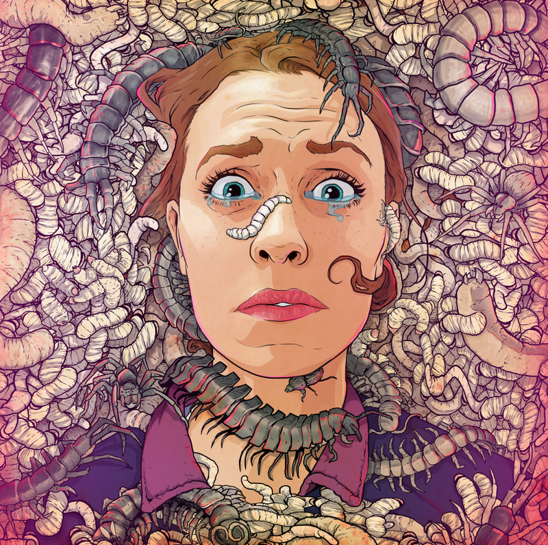 Illustration for article titled Netflix pidió a ocho artistas que dibujaran su mayor miedo como si fuera el monstruo de Bird Box: este es el resultado
